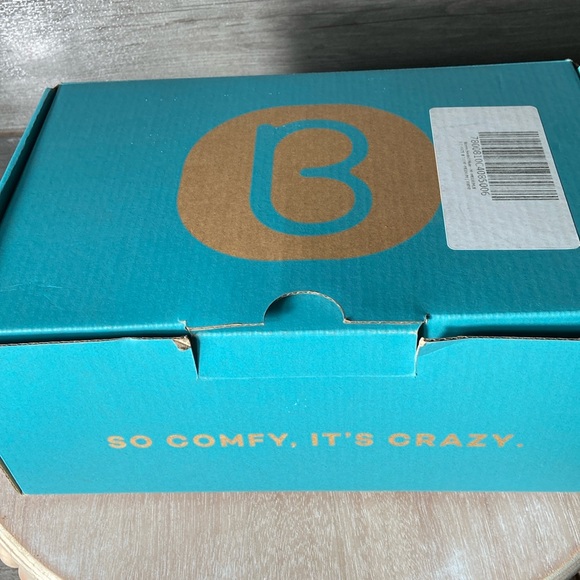 Bzees Smile II Slip-On Washable Knotted Twist Wedge Sandal, Dusty Blue, … - Picture 8 of 11